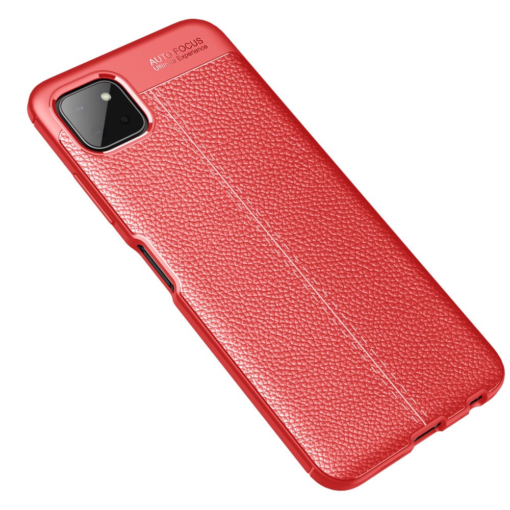 Samsung Galaxy M32 Kılıf Auto Focus Kapak - Kırmızı