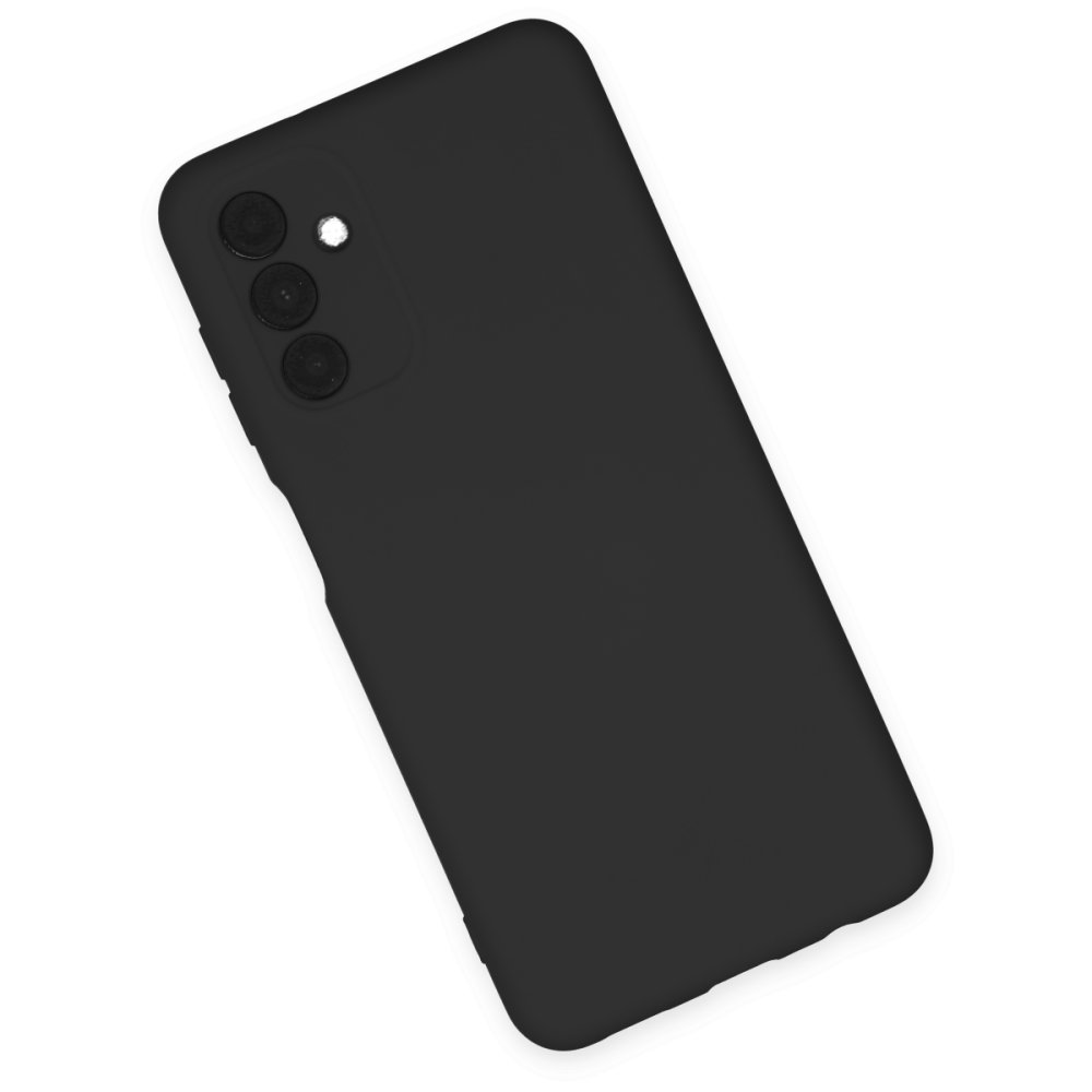 Samsung Galaxy A04S Kılıf Nano içi Kadife Silikon - Siyah
