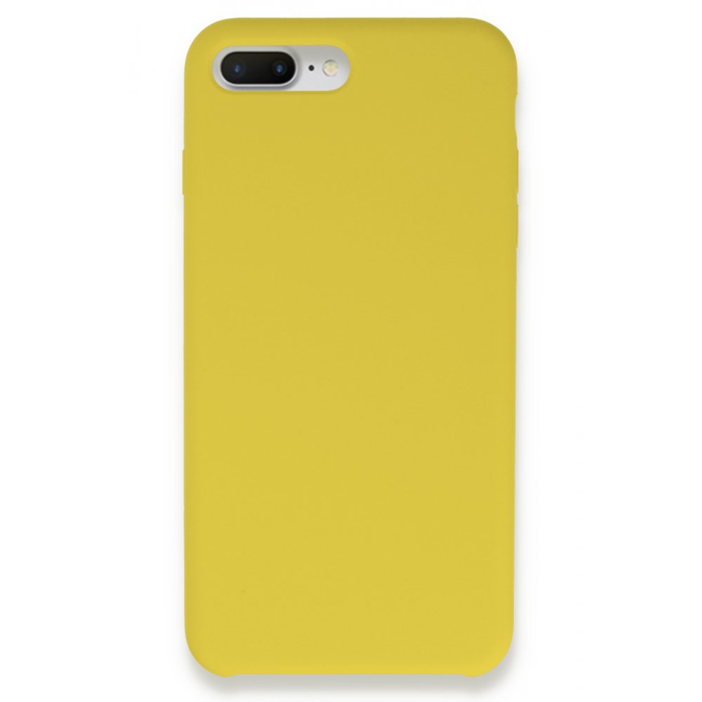  iPhone 8 Plus Kılıf Lansman Legant Silikon - Sarı