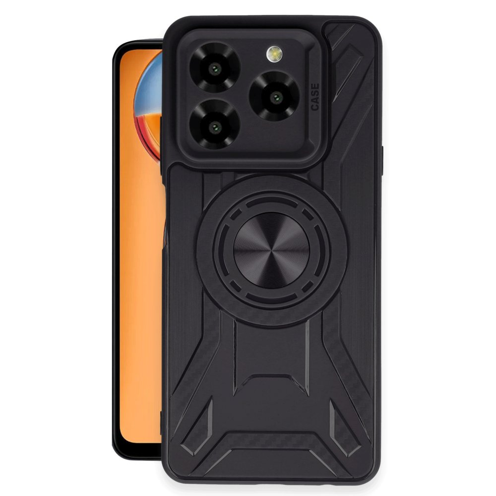  General Mobile Era 30 Kılıf Lincoln Silikon - Siyah