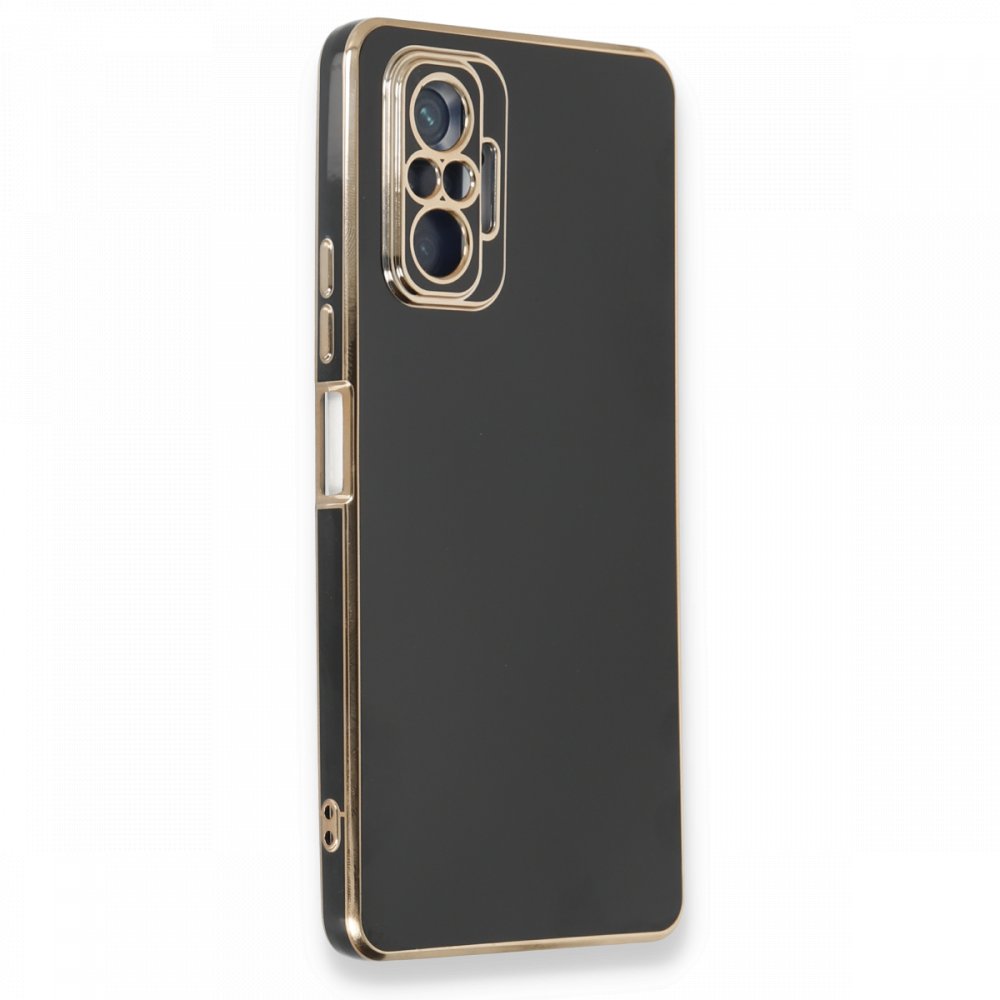 Redmi Note 10 Pro Kılıf Volet Silikon - Siyah Redmi Note 10 Pro Kılıf Volet Silikon - Siyah