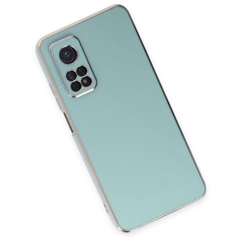  Xiaomi Mi 10T Kılıf Volet Silikon - Açık Yeşil