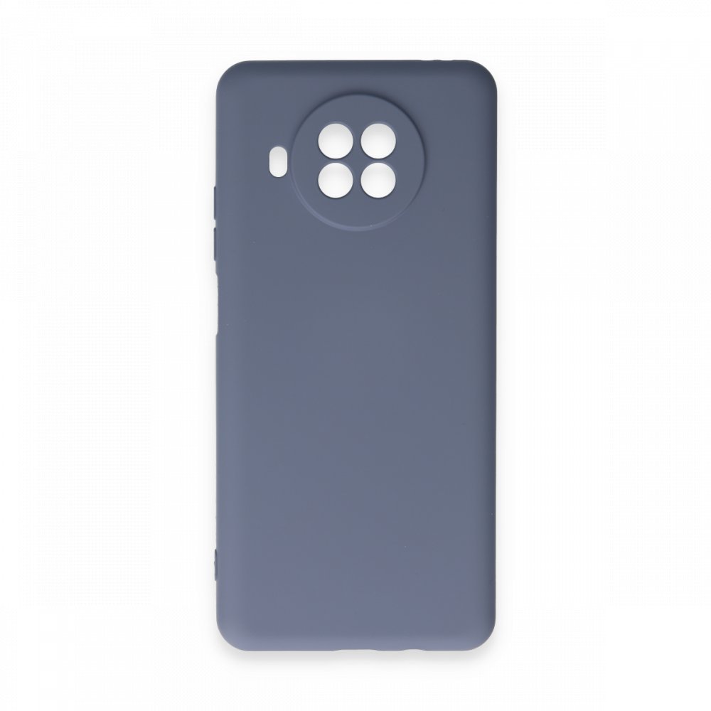 Xiaomi Mi 10T Lite Kılıf Nano içi Kadife Silikon - Gri  Xiaomi Mi 10T Lite Kılıf Nano içi Kadife Silikon - Gri