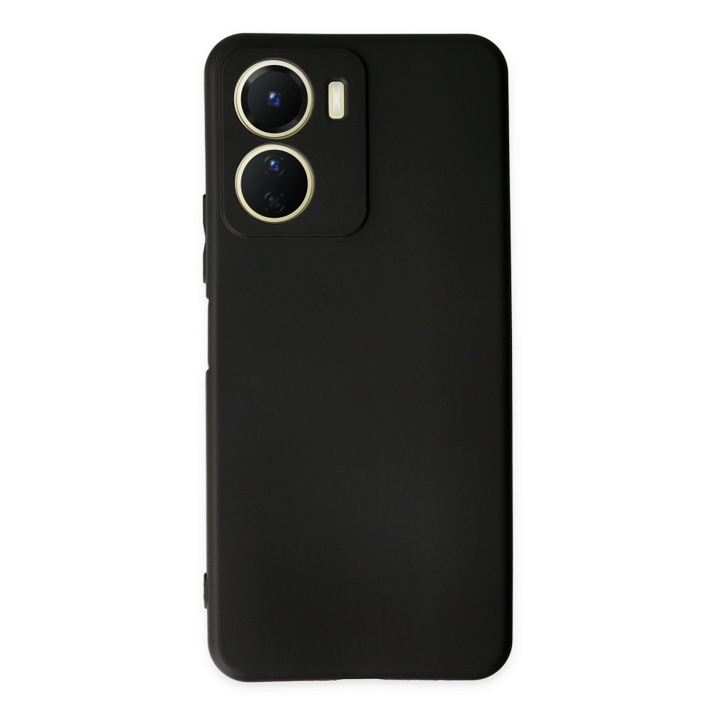 Vivo Y16 Kılıf First Silikon - Siyah Vivo Y16 Kılıf First Silikon - Siyah