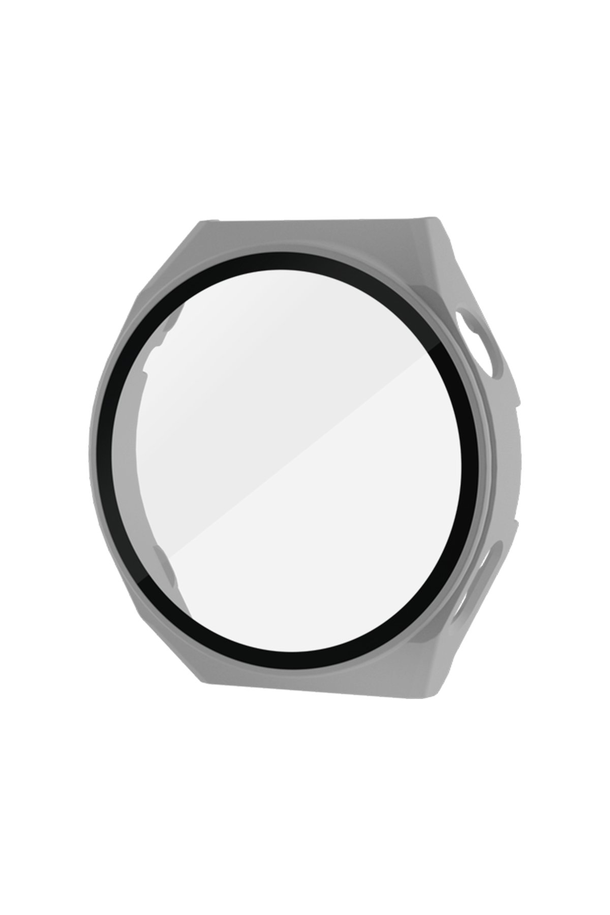 Huawei Watch GT3 Pro 46mm Dota Camlı Kasa Ekran Koruyucu - Uzay Grisi Huawei Watch GT3 Pro 46mm Dota Camlı Kasa Ekran Koruyucu - Uzay Grisi