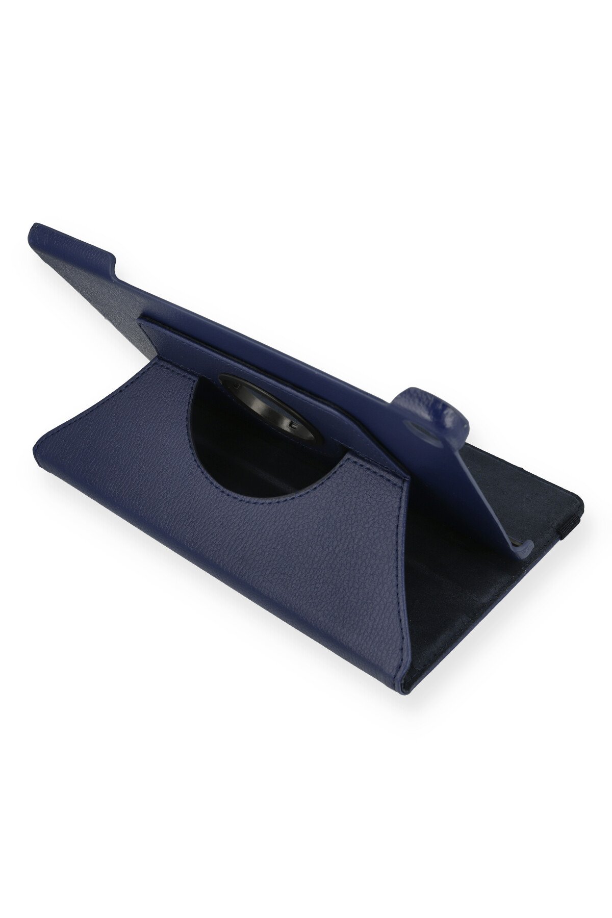  Lenovo Tab M10 TB328FU Kılıf 360 Tablet Deri Kılıf - Lacivert