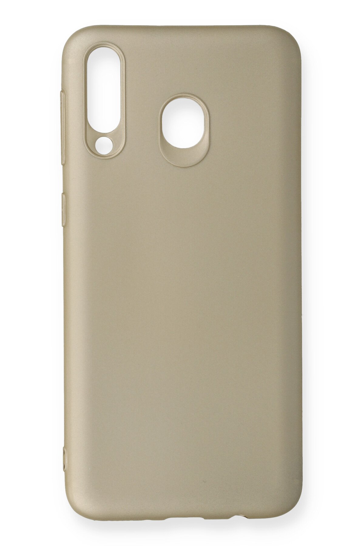 Samsung Galaxy M30 Kılıf First Silikon - Gold Samsung Galaxy M30 Kılıf First Silikon - Gold