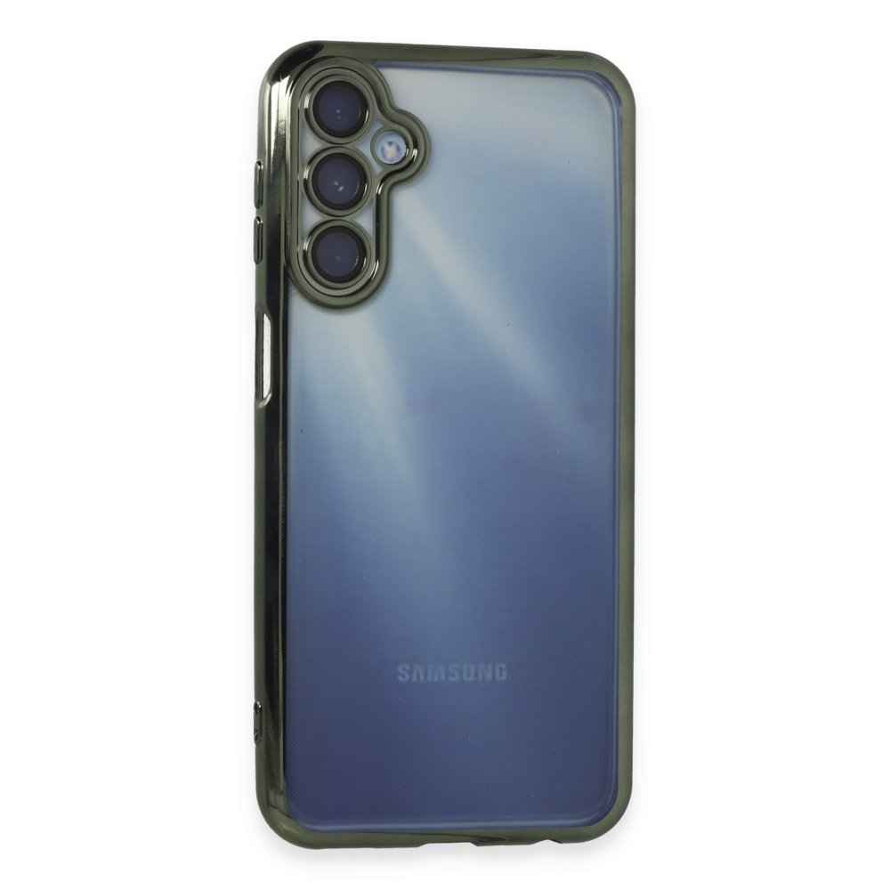 Samsung Galaxy A25 5G Kılıf Razer Lensli Silikon - Yeşil Samsung Galaxy A25 5G Kılıf Razer Lensli Silikon - Yeşil