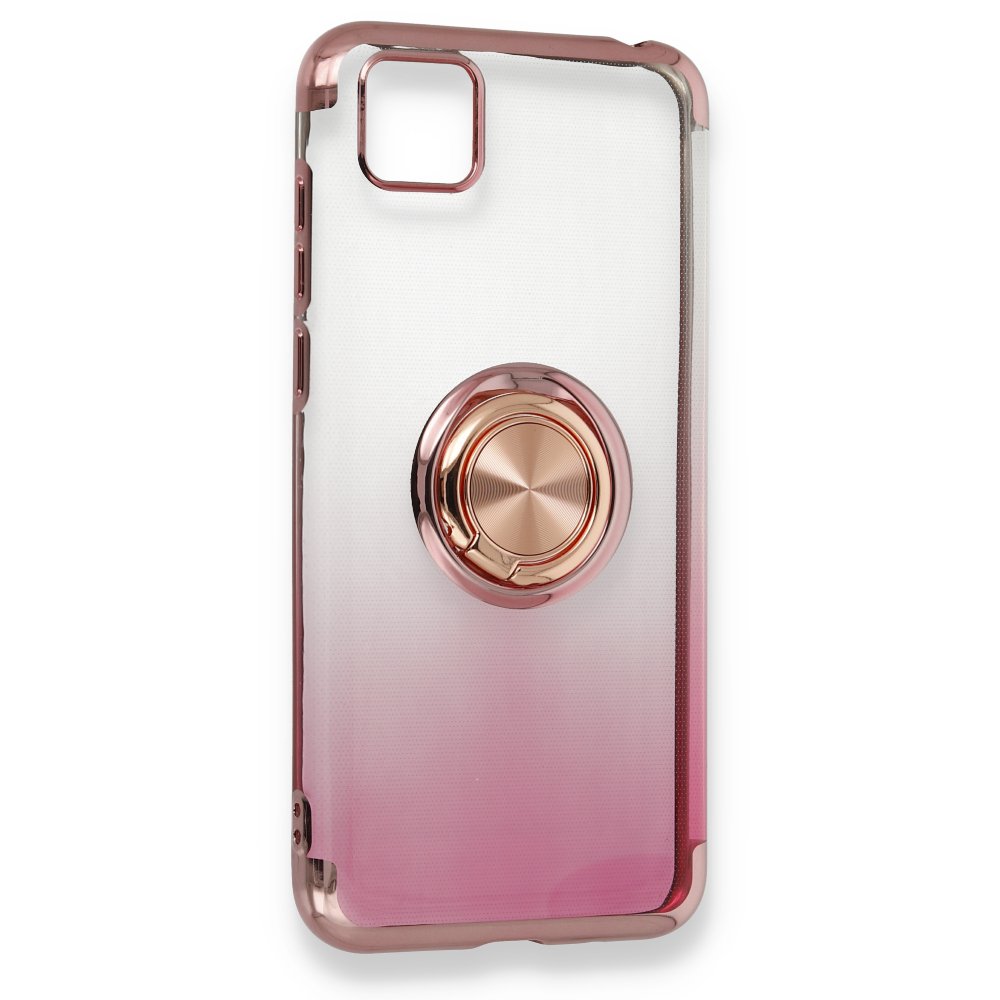Huawei Y5P Kılıf Marvel Yüzüklü Silikon - Pembe  Huawei Y5P Kılıf Marvel Yüzüklü Silikon - Pembe