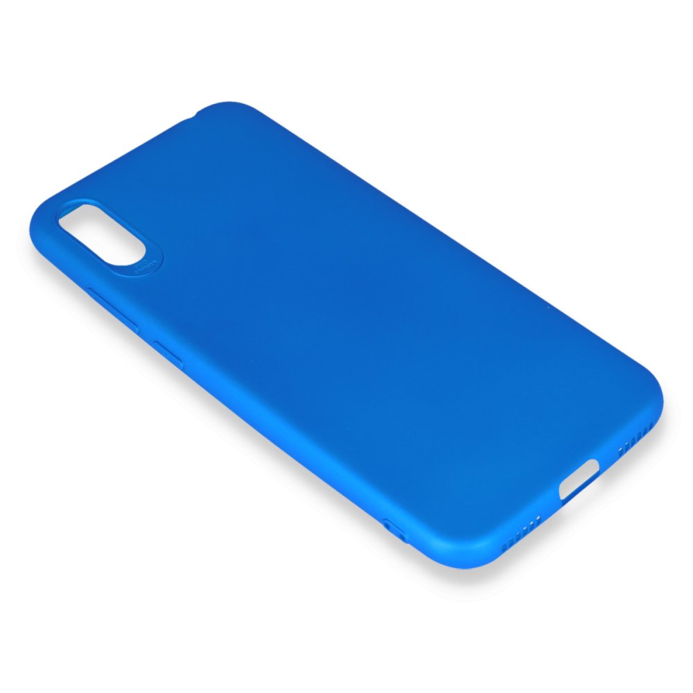 Redmi 7A Kılıf First Silikon - Mavi Redmi 7A Kılıf First Silikon - Mavi