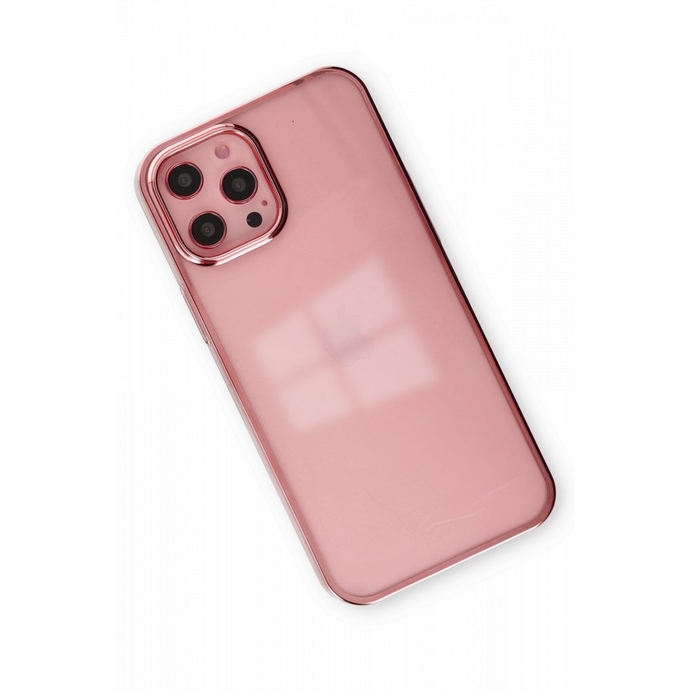  iPhone 12 Pro Max Kılıf Element Silikon - Pembe
