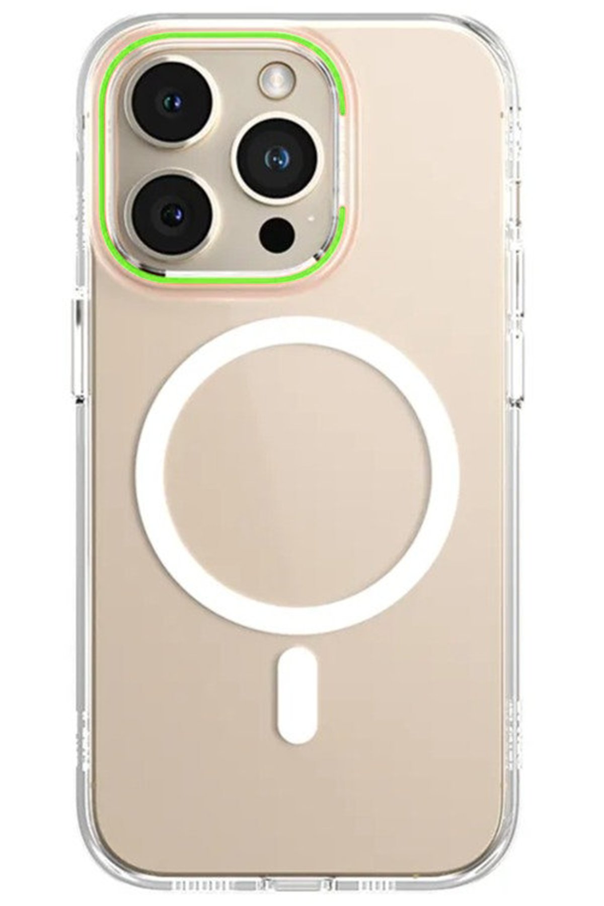  iPhone 14 Pro Max Kılıf Blueo Anti Drop Magsafe Kapak - Yeşil