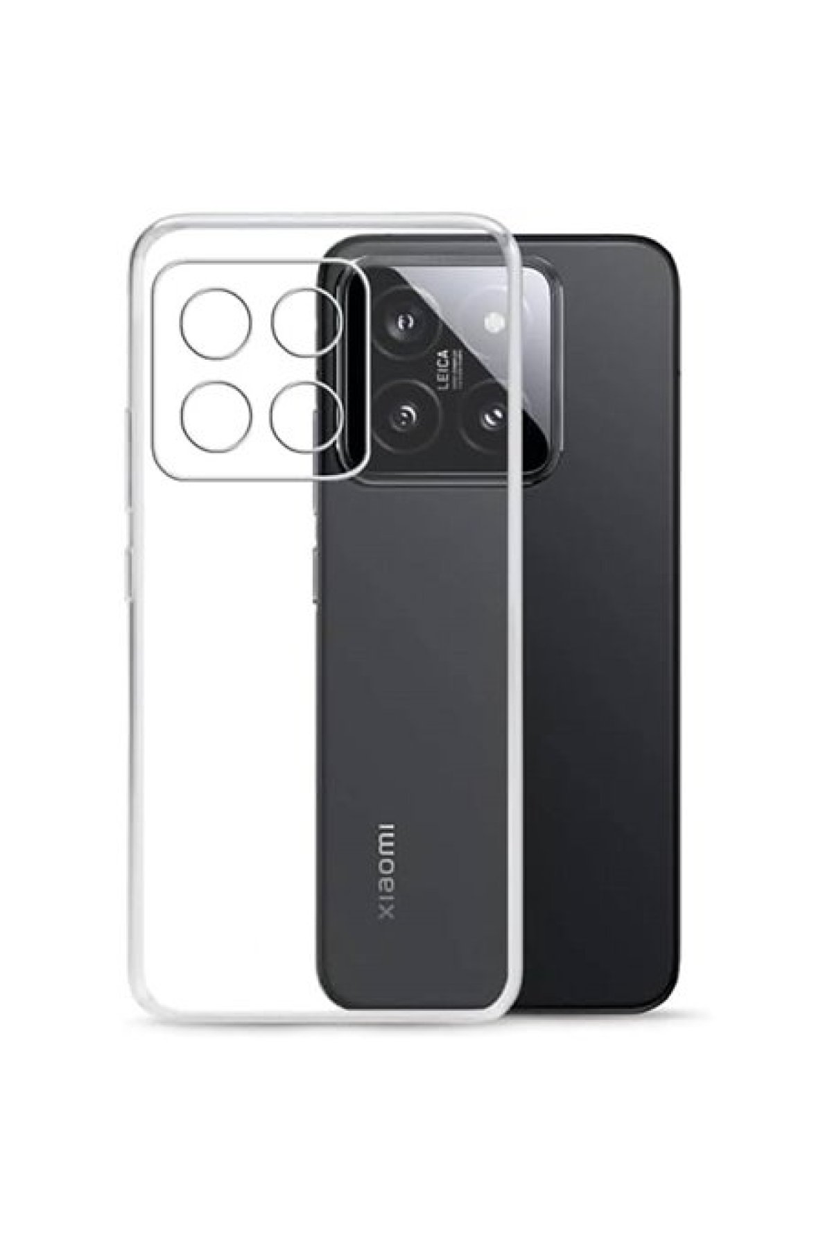 Xiaomi Mi 15 Pro Kılıf Lüx Şeffaf Silikon Xiaomi Mi 15 Pro Kılıf Lüx Şeffaf Silikon