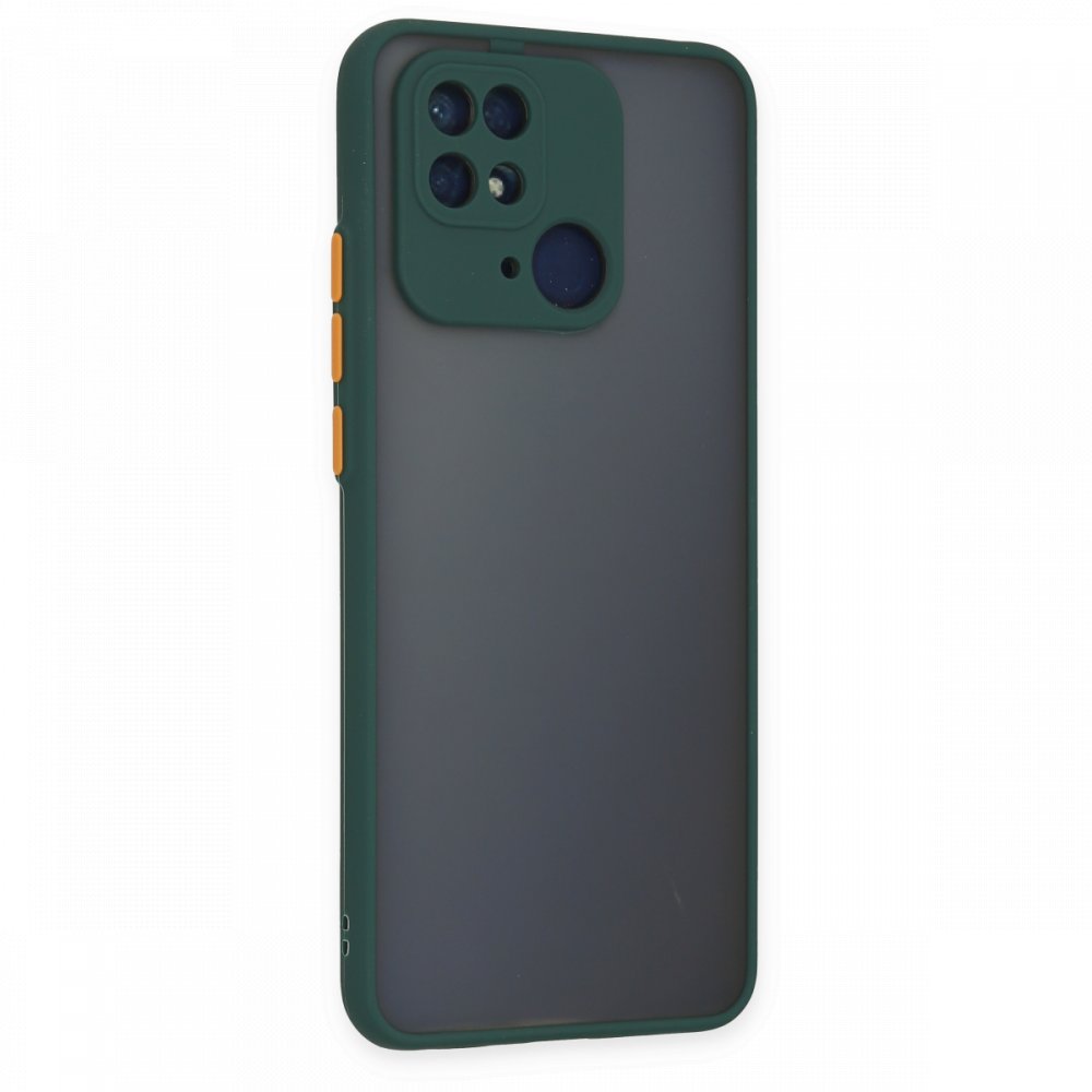 Xiaomi Poco C40 Kılıf Montreal Silikon Kapak - Yeşil Xiaomi Poco C40 Kılıf Montreal Silikon Kapak - Yeşil