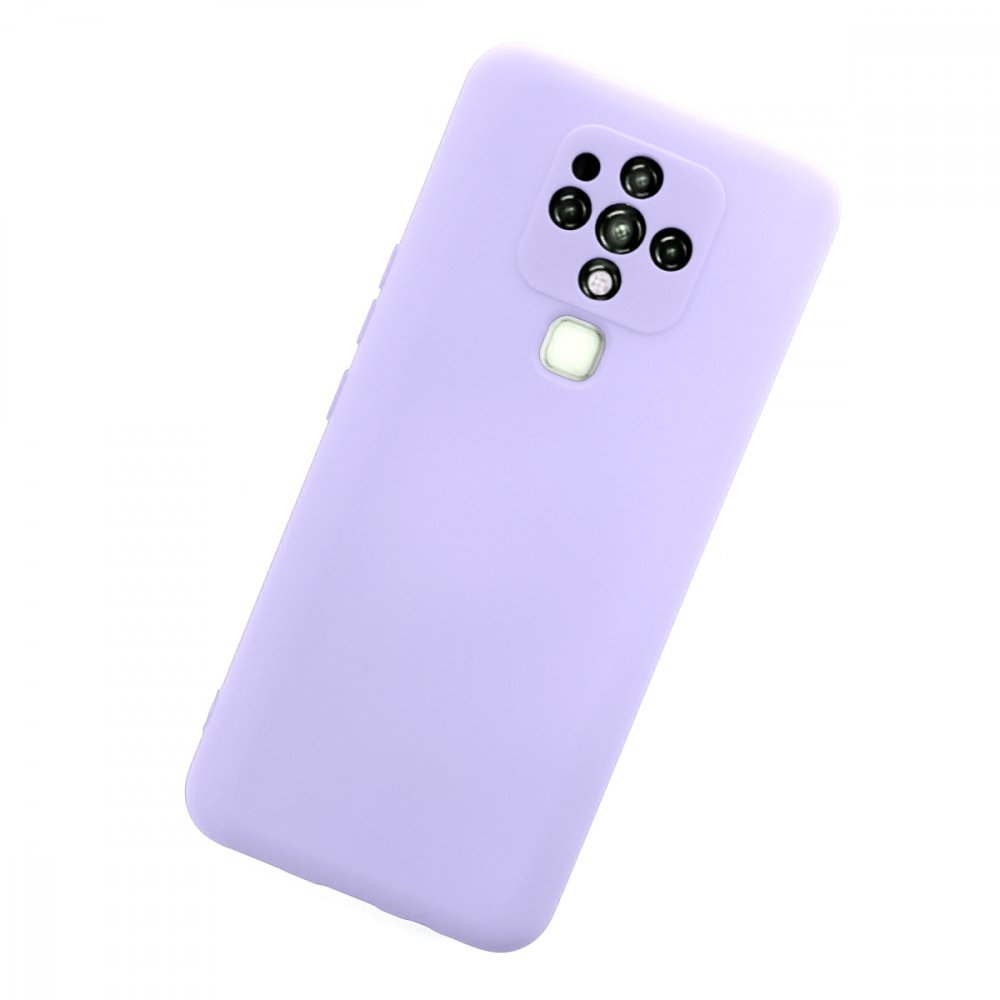 Tecno Camon 16 Kılıf Nano içi Kadife Silikon - Lila Tecno Camon 16 Kılıf Nano içi Kadife Silikon - Lila