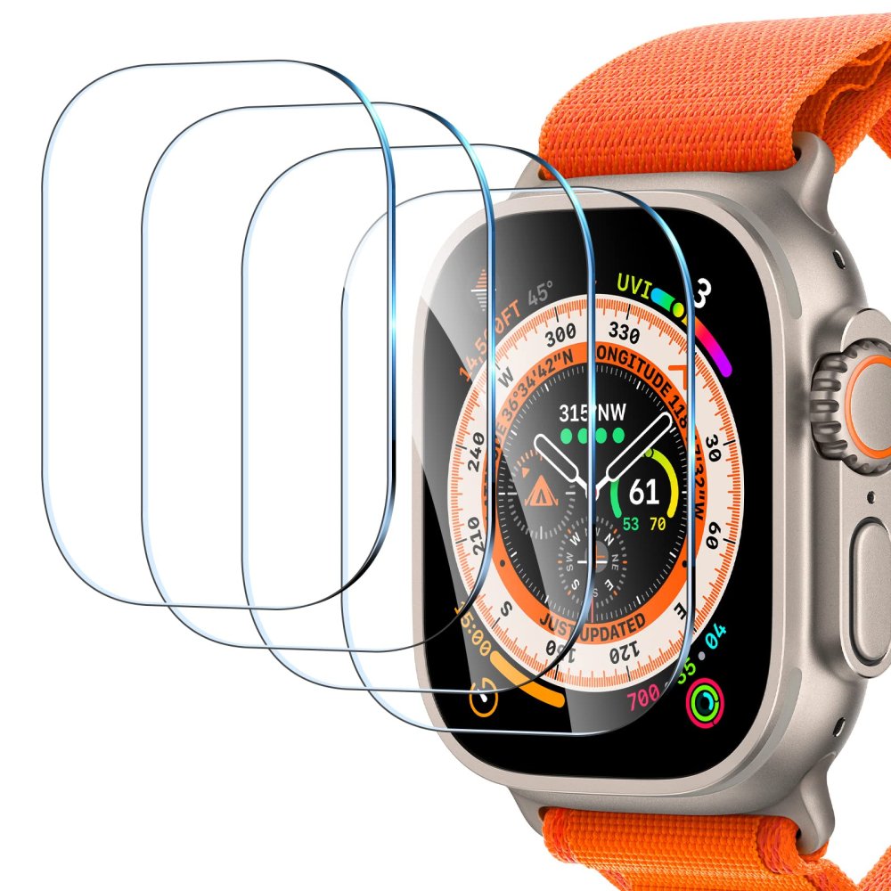  Apple Watch Ultra 49mm Temperli Cam Ekran Koruyucu