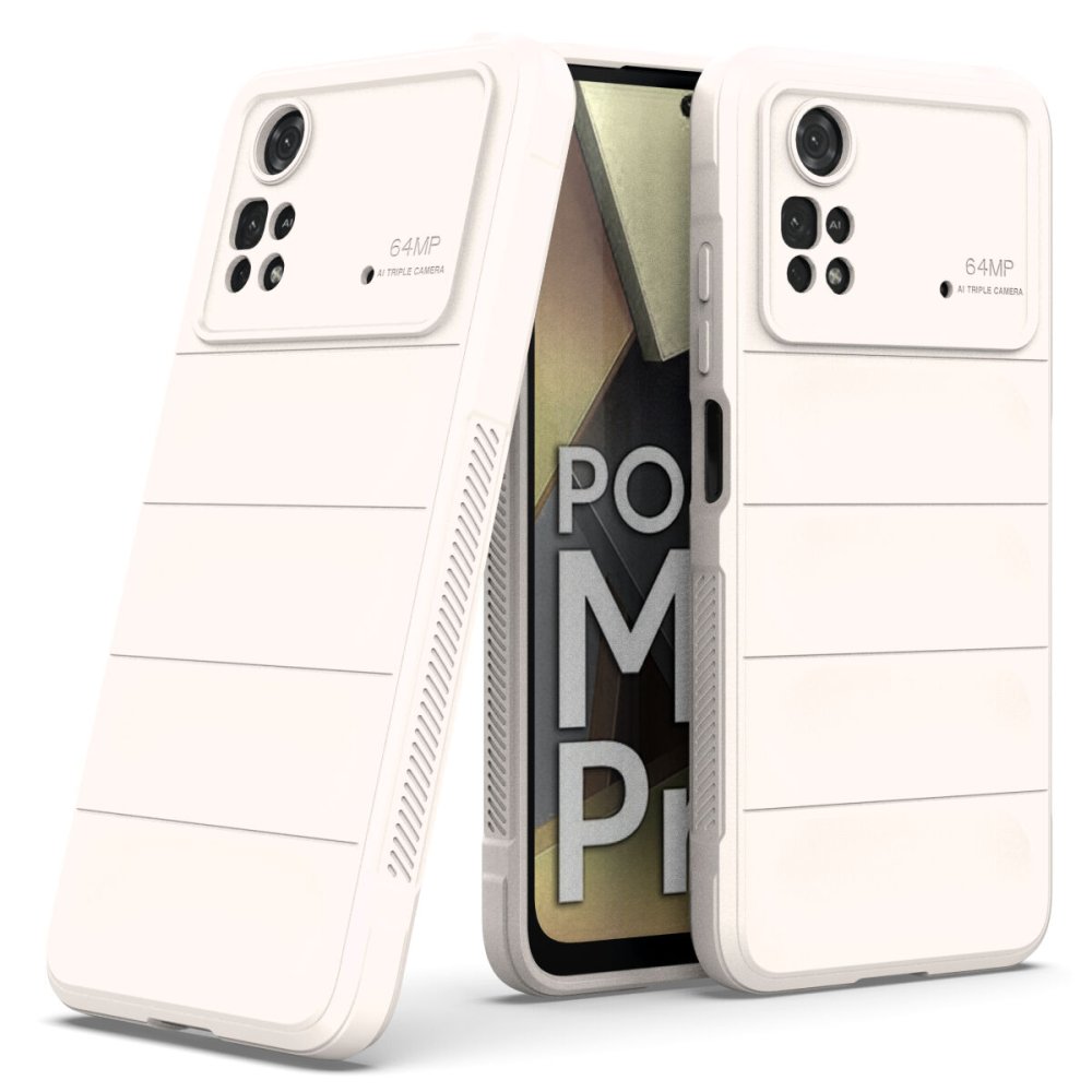 Xiaomi Poco M4 Pro 4G Kılıf Optimum Silikon - Krem Xiaomi Poco M4 Pro 4G Kılıf Optimum Silikon - Krem