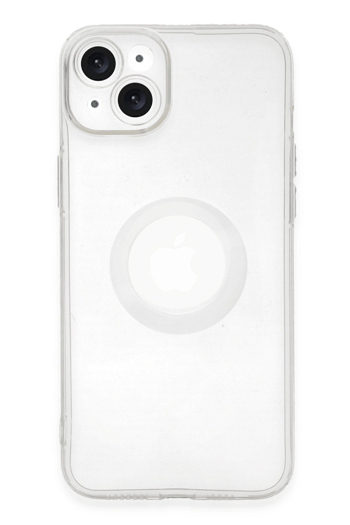  iPhone 14 Plus Kılıf Santa Lens Silikon - Şeffaf