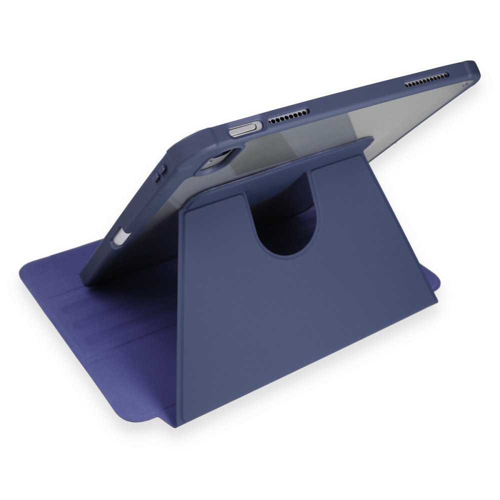  iPad 10.2 (7.nesil) Kılıf Starling 360 Kalemlikli Tablet Kılıf - Lacivert
