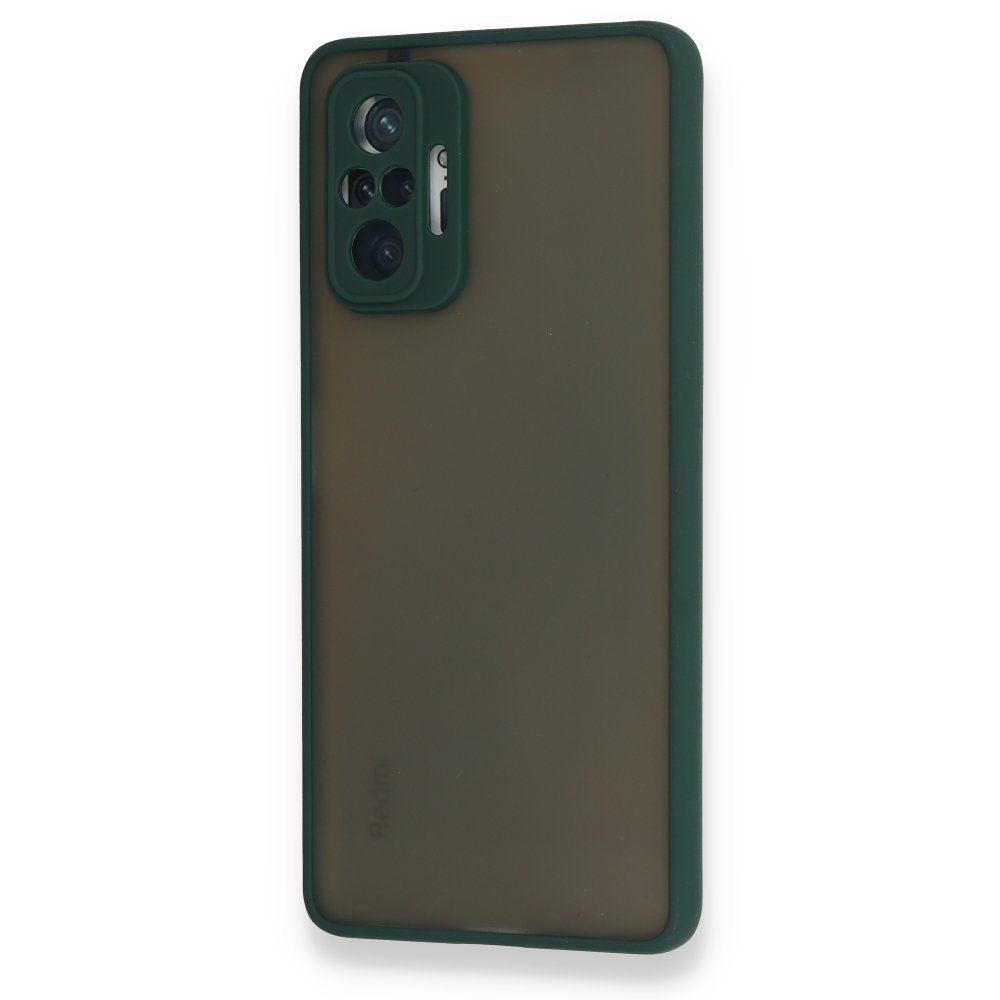 Redmi Note 10 Pro Kılıf Montreal Silikon Kapak - Yeşil