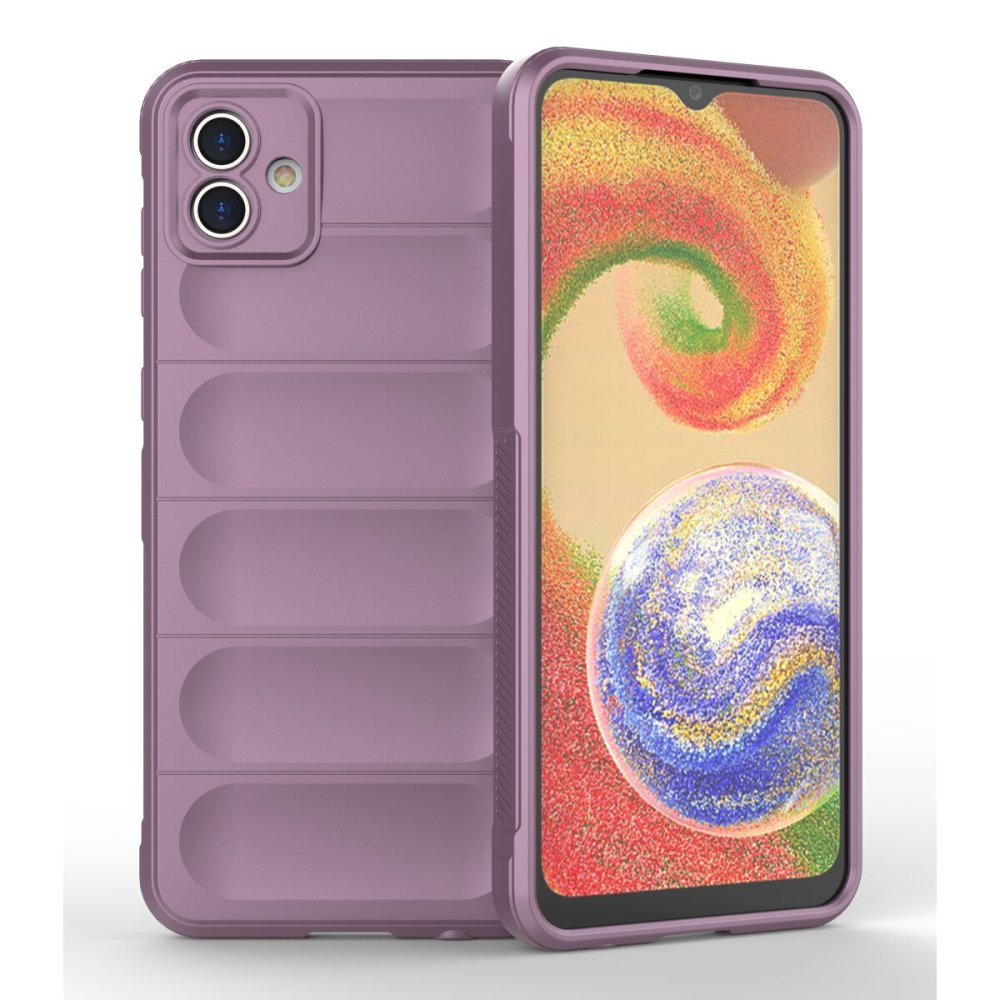 Samsung Galaxy A04 Kılıf Optimum Silikon - Mor