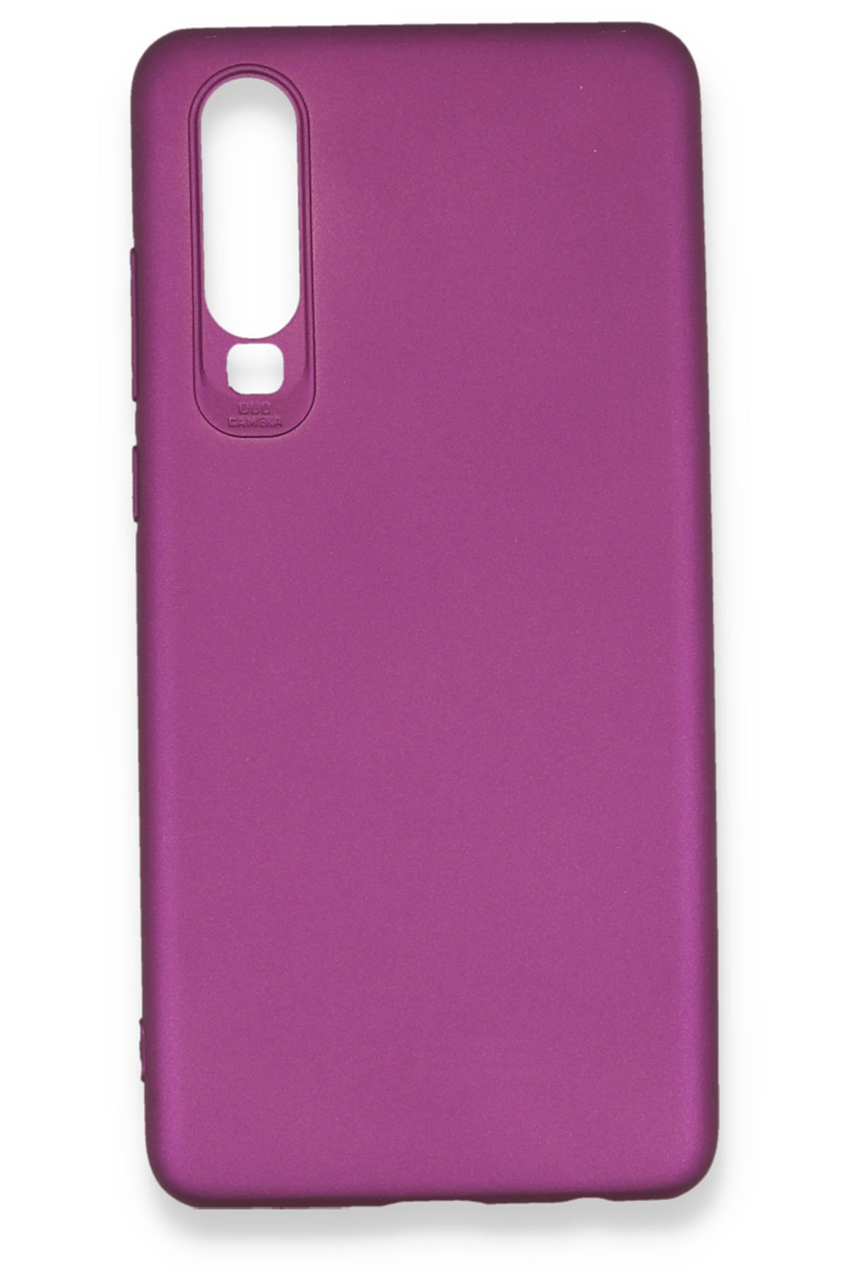 Huawei P30 Kılıf First Silikon - Mürdüm Huawei P30 Kılıf First Silikon - Mürdüm