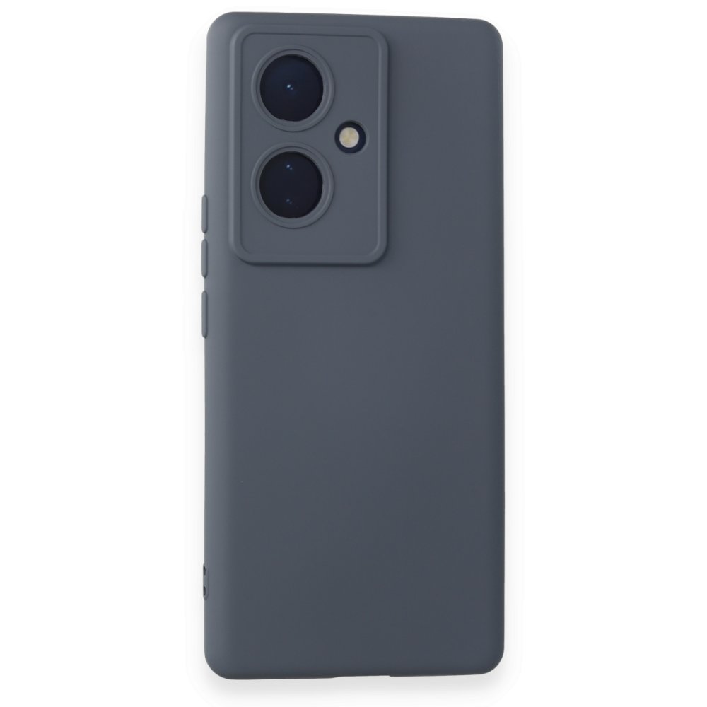 Vivo V29 Lite Kılıf Nano içi Kadife Silikon - Gri Vivo V29 Lite Kılıf Nano içi Kadife Silikon - Gri