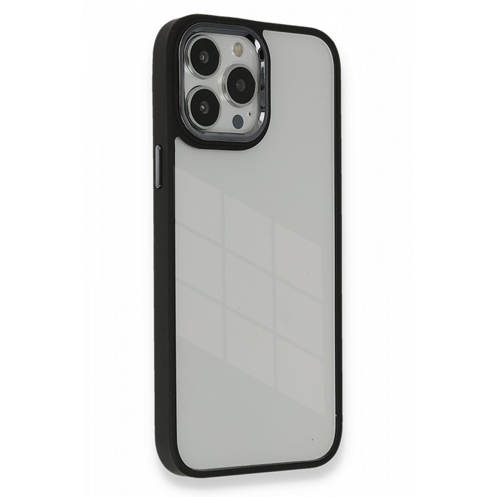  iPhone 14 Pro Kılıf Dora Kapak - Siyah