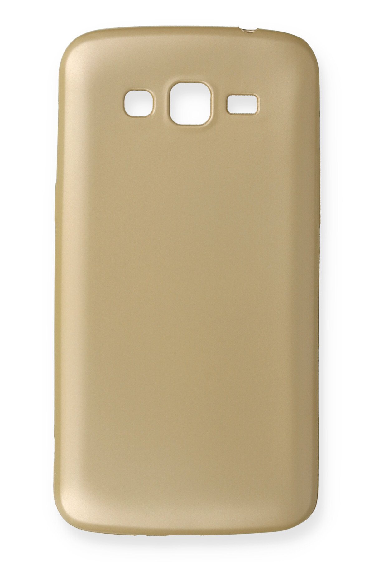  Samsung Galaxy Grand 2 Kılıf First Silikon - Gold