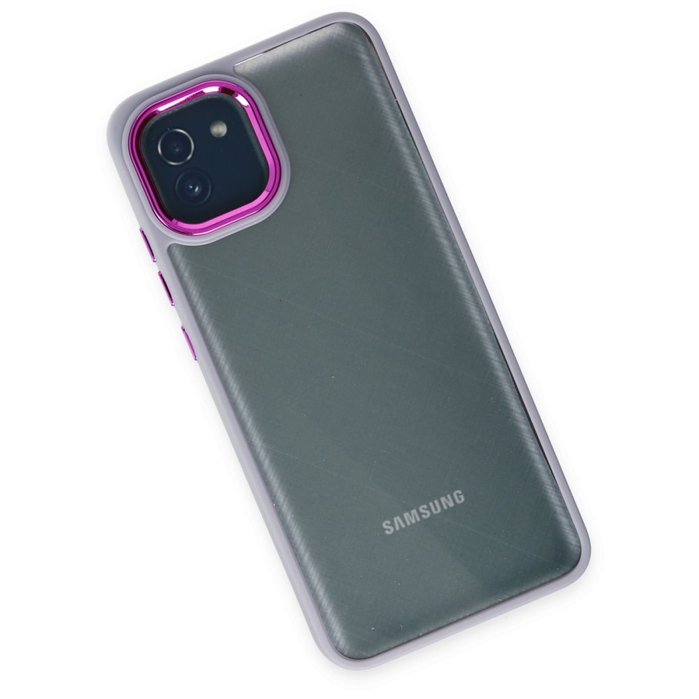  Samsung Galaxy A03 Kılıf Dora Kapak - Lila