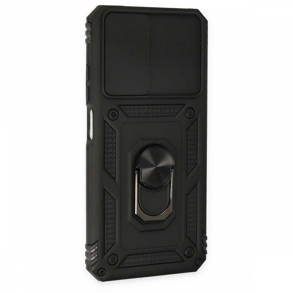 Redmi Note 11 Kılıf Pars Lens Yüzüklü Silikon - Siyah Redmi Note 11 Kılıf Pars Lens Yüzüklü Silikon - Siyah