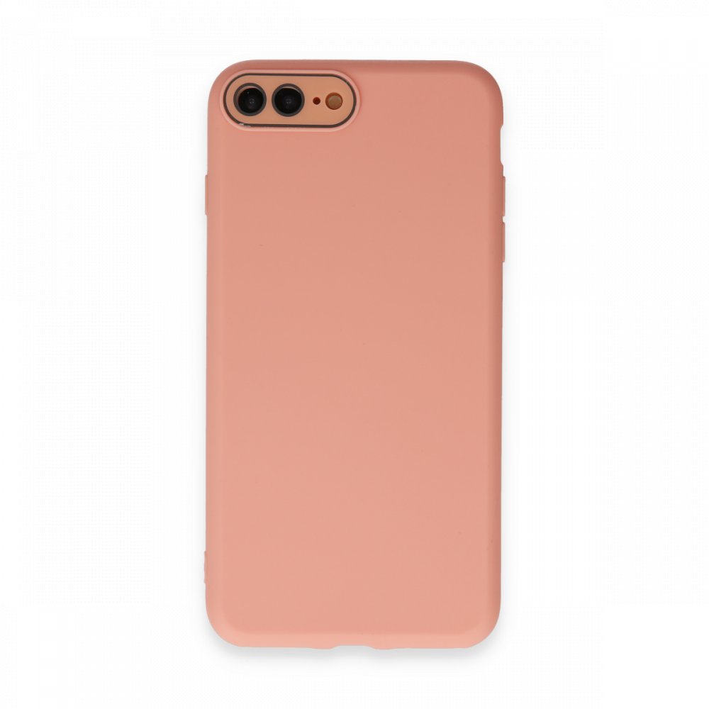  iPhone 8 Plus Kılıf Lansman Glass Kapak - Pembe
