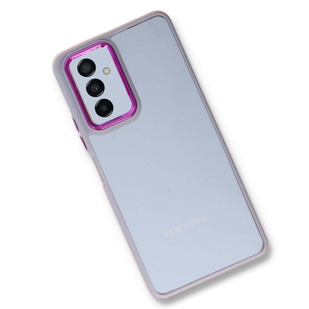  Samsung Galaxy A04S Kılıf Dora Kapak - Lila