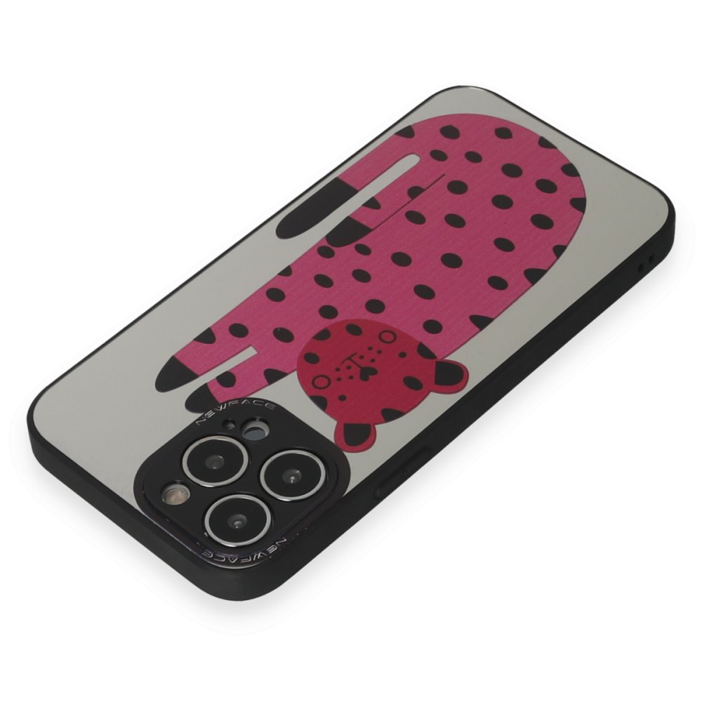  iPhone 14 Pro Max Kılıf Mirror Desenli Kapak - Mirror - 12