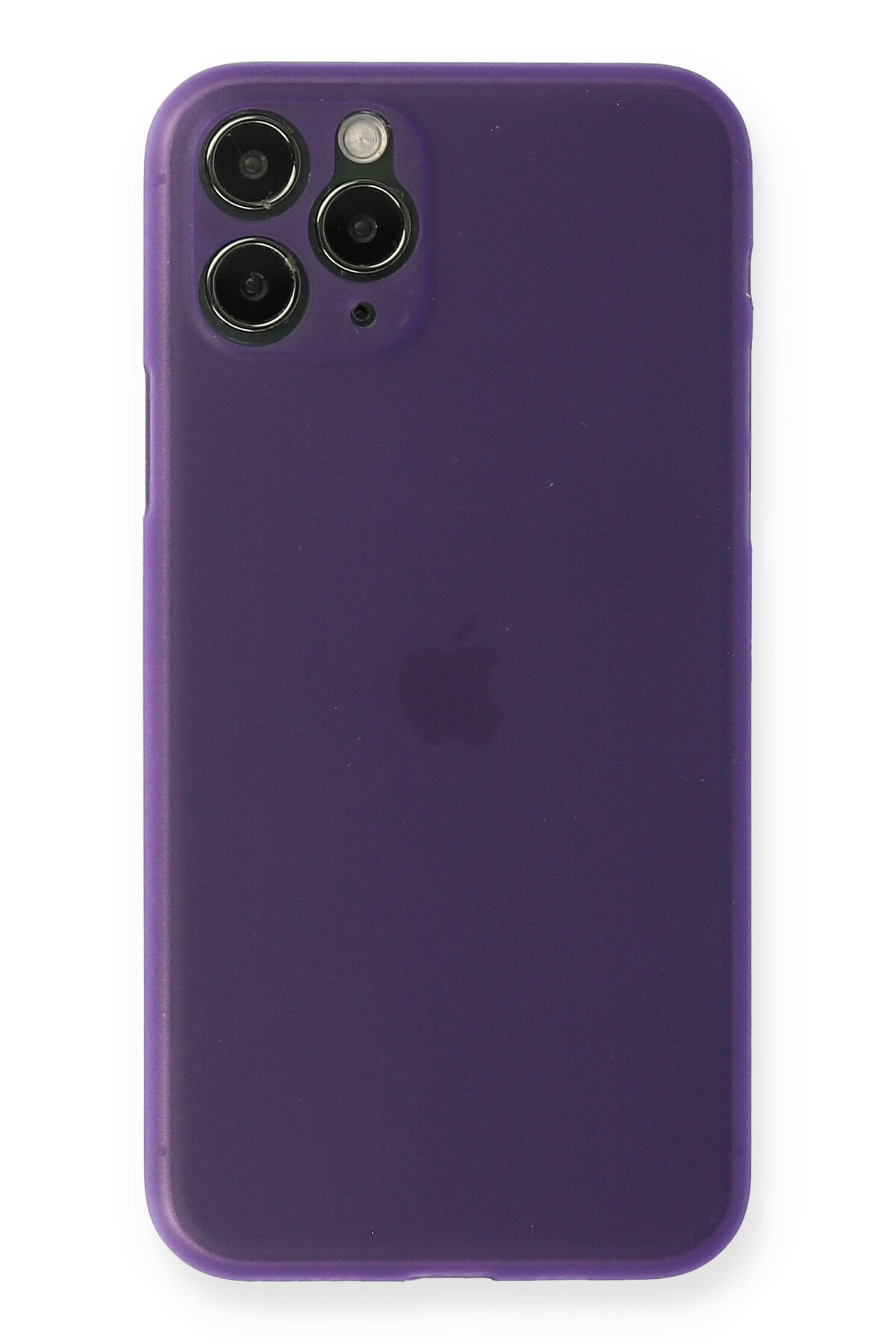  iPhone 11 Pro Max Kılıf PP Ultra İnce Kapak - Mor