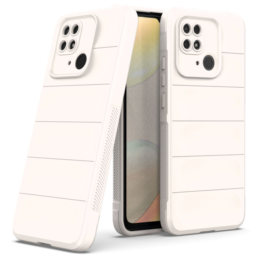 Xiaomi Poco C40 Kılıf Optimum Silikon - Krem Xiaomi Poco C40 Kılıf Optimum Silikon - Krem