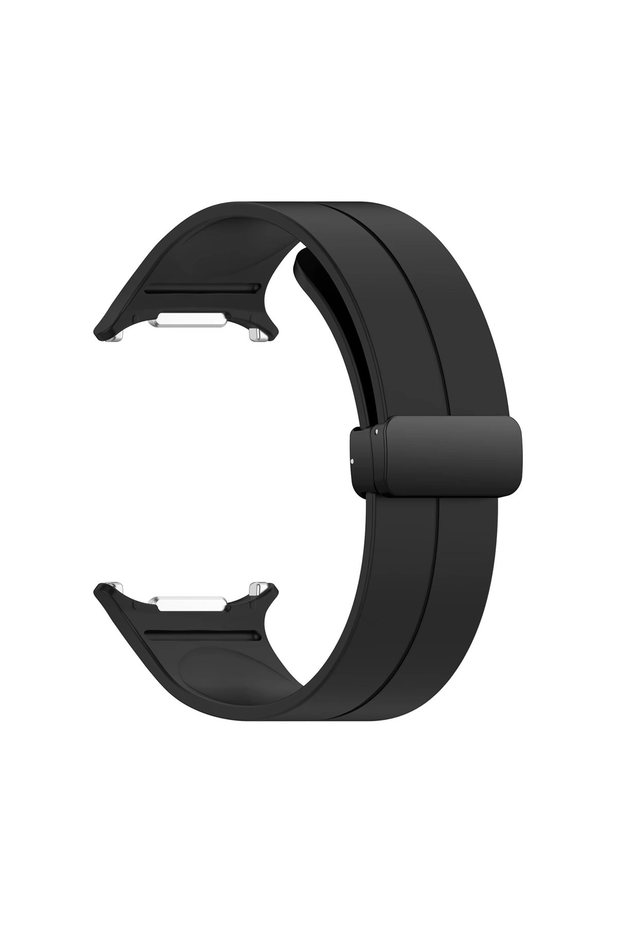  Watch 7 Ultra KR418 Tender Silikon Kordon - Siyah