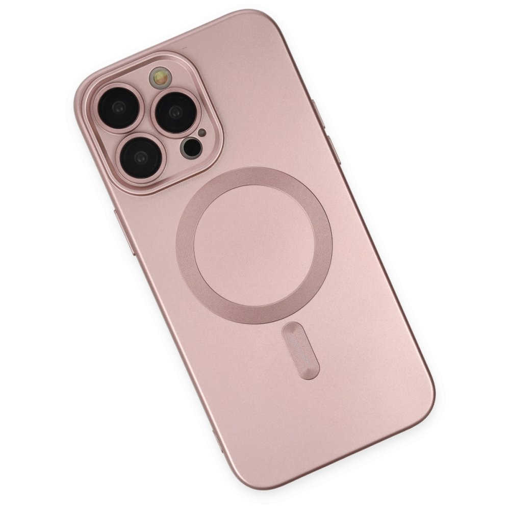 iPhone 13 Pro Max Kılıf Moshi Lens Magneticsafe Silikon - Rose Gold  iPhone 13 Pro Max Kılıf Moshi Lens Magneticsafe Silikon - Rose Gold