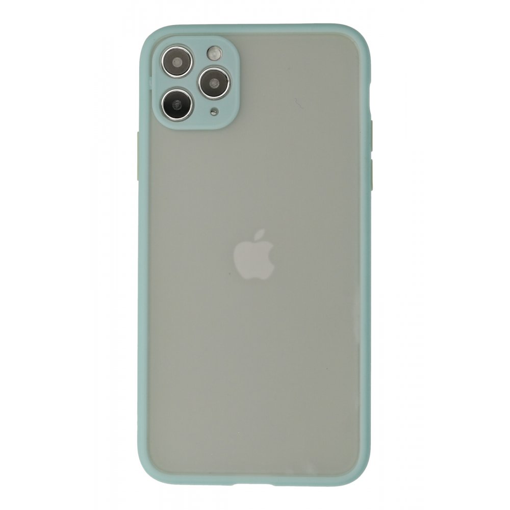  iPhone 12 Pro Kılıf Montreal Silikon Kapak - Turkuaz