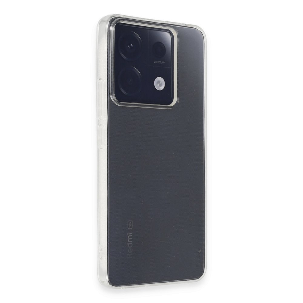 Xiaomi Poco X6 Kılıf Lüx Şeffaf Silikon Xiaomi Poco X6 Kılıf Lüx Şeffaf Silikon