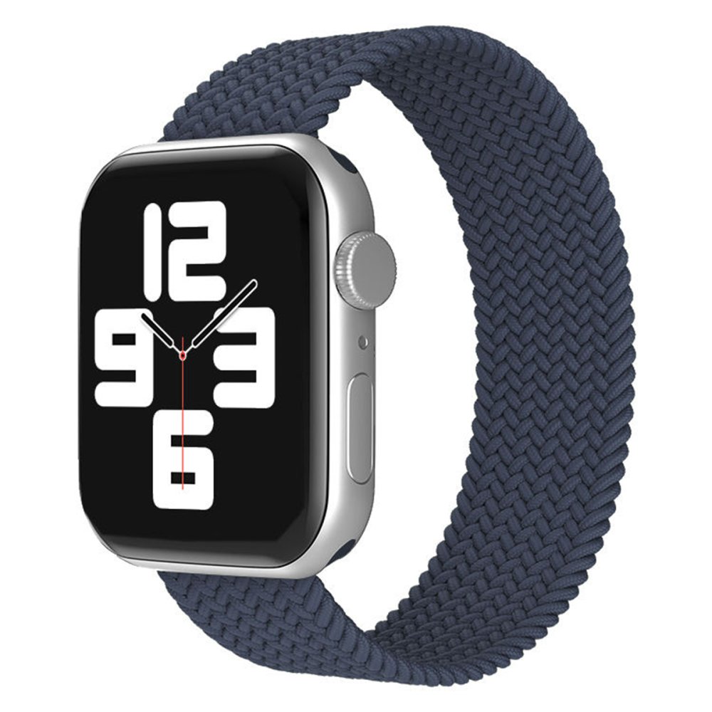  Apple Watch Ultra 49mm Ayarlı Solo Silikon Kordon - Lacivert
