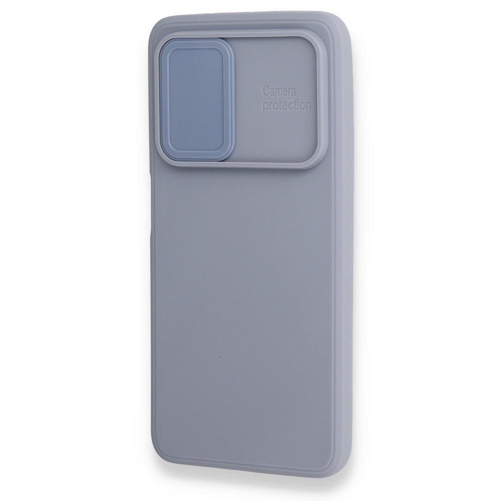  Xiaomi Mi 10T Kılıf Color Lens Silikon - Gri