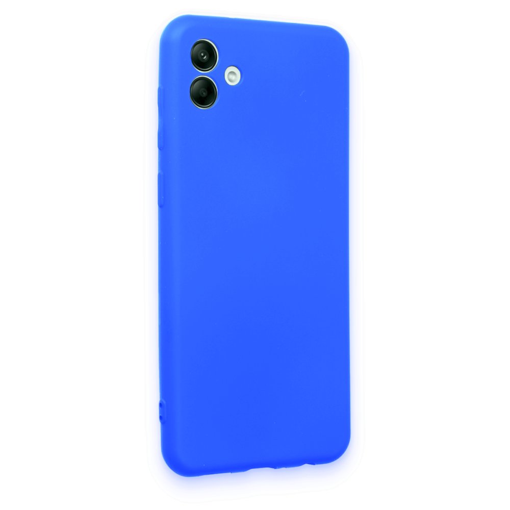 Samsung Galaxy A04 Kılıf First Silikon - Mavi