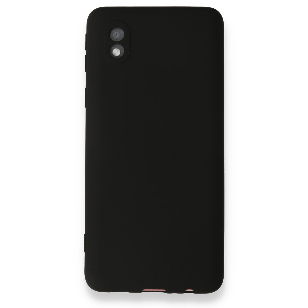  Samsung Galaxy A01 Core Kılıf First Silikon - Siyah