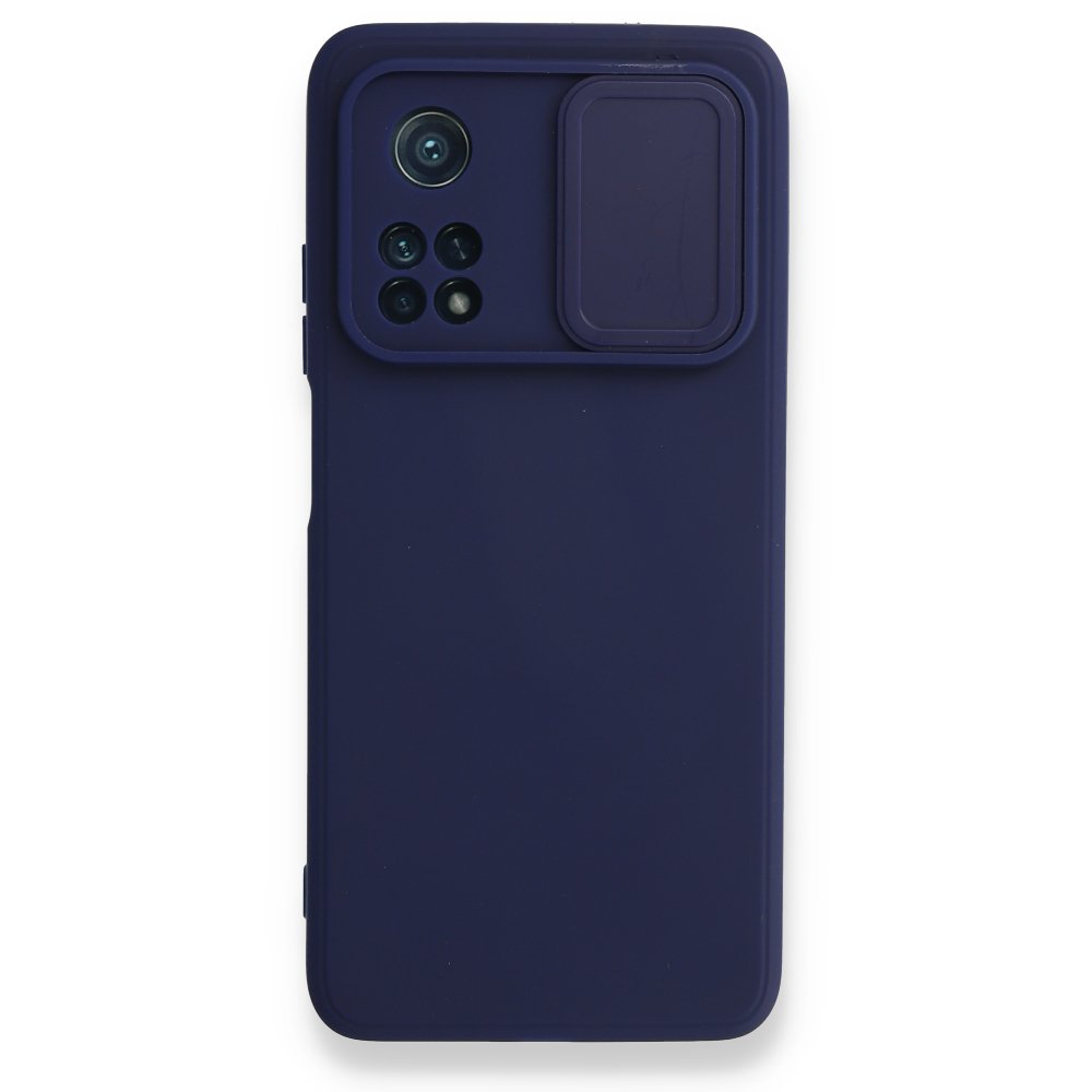  Xiaomi Mi 10T Pro Kılıf Color Lens Silikon - Lacivert