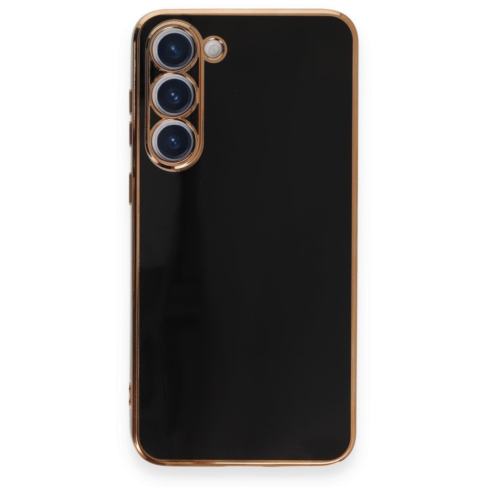  Samsung Galaxy S23 Plus Kılıf Volet Silikon - Siyah