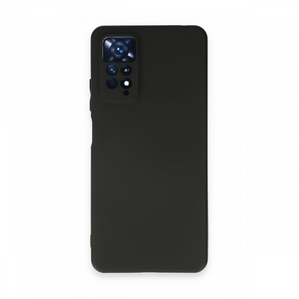Redmi Note 11 Pro Kılıf First Silikon - Siyah