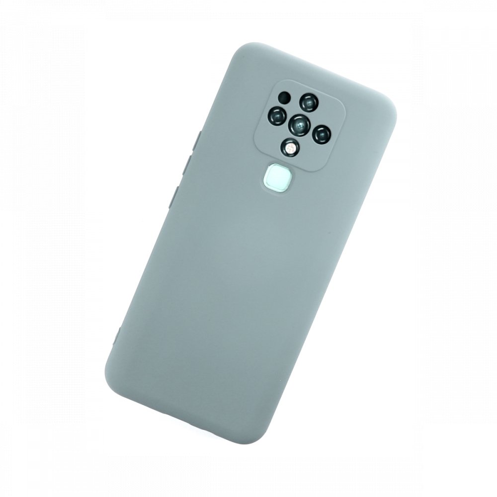 Tecno Camon 16 Kılıf Nano içi Kadife Silikon - Buz Mavisi Tecno Camon 16 Kılıf Nano içi Kadife Silikon - Buz Mavisi