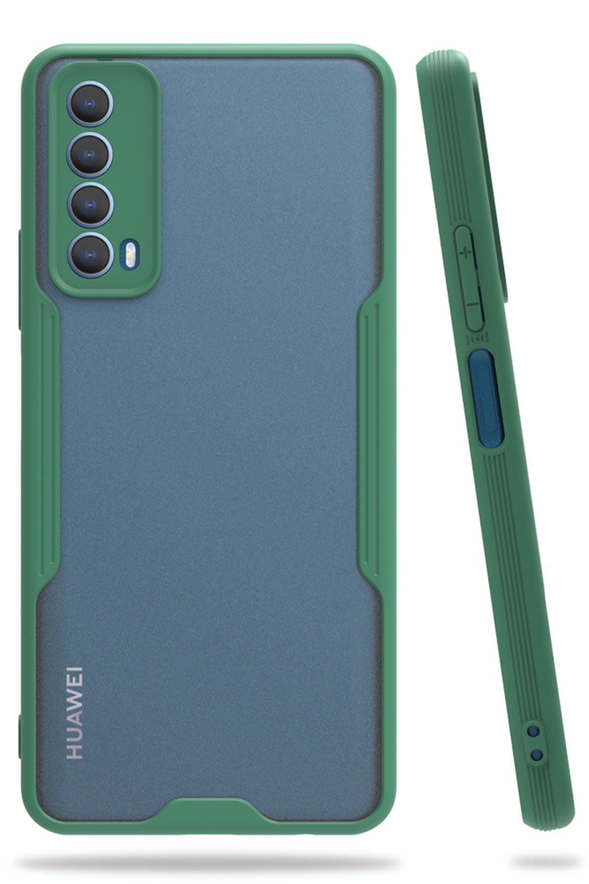 Huawei P Smart 2021 Kılıf Platin Silikon - Yeşil  Huawei P Smart 2021 Kılıf Platin Silikon - Yeşil