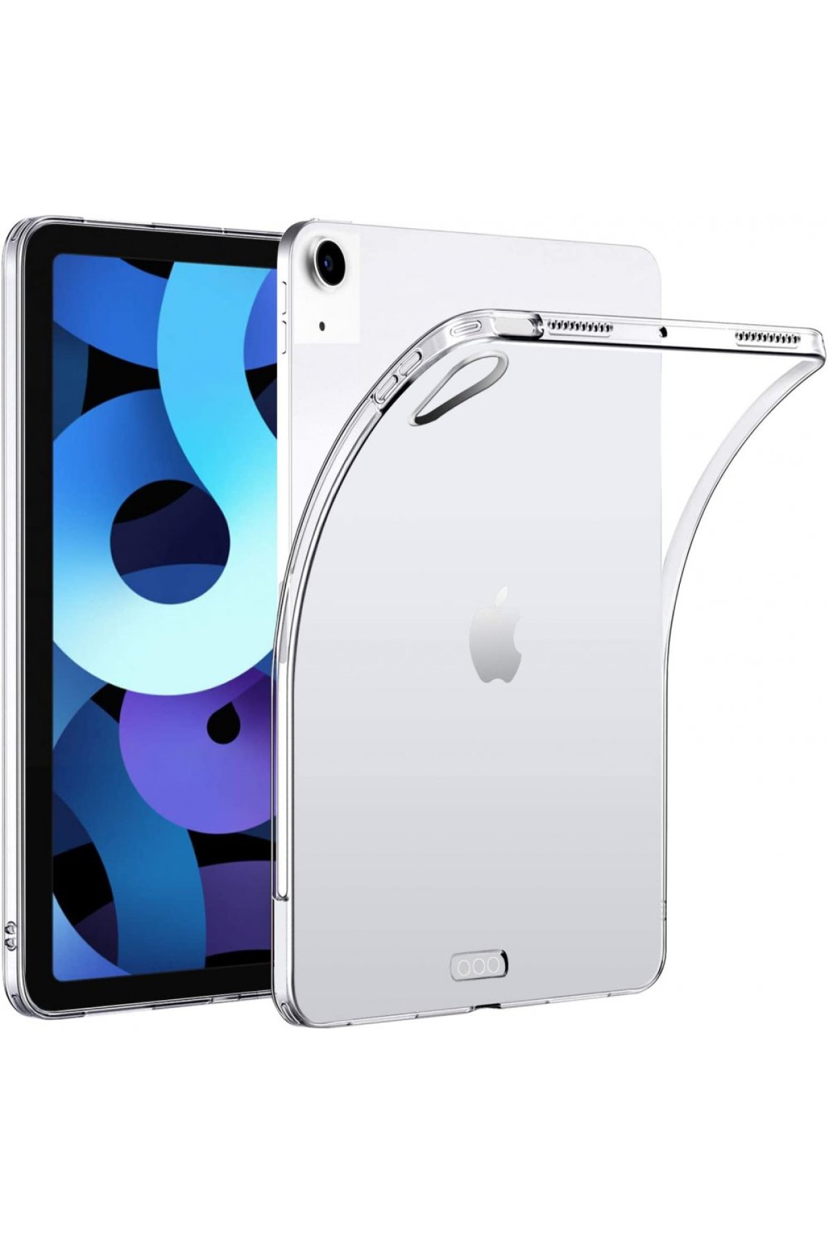  iPad Air 5 (2022) Kılıf Tablet Şeffaf Silikon - Şeffaf
